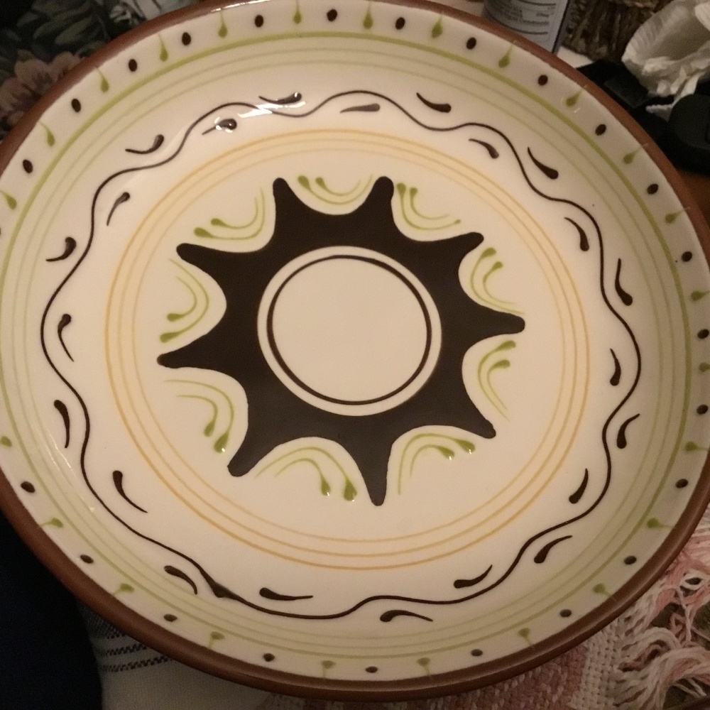 BOBBY FLAY Terra 7.5" Individual Pasta Bowl Southwest Pottery Retired Pattern